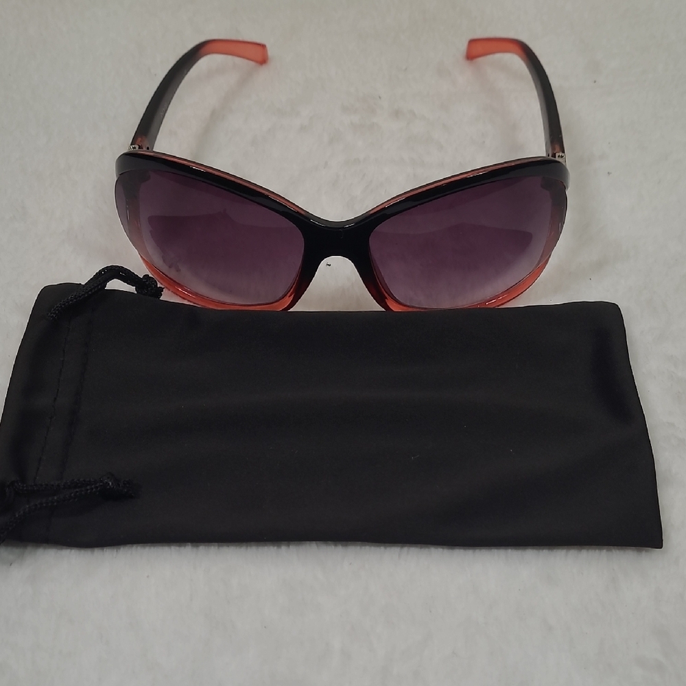 Stylish Black and Red Sunglasses